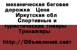 механическая беговая дорожка › Цена ­ 4 000 - Иркутская обл. Спортивные и туристические товары » Тренажеры   